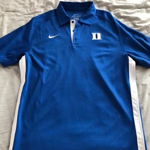 Men’s Nike Duke Blue Devils Golf Polo size M